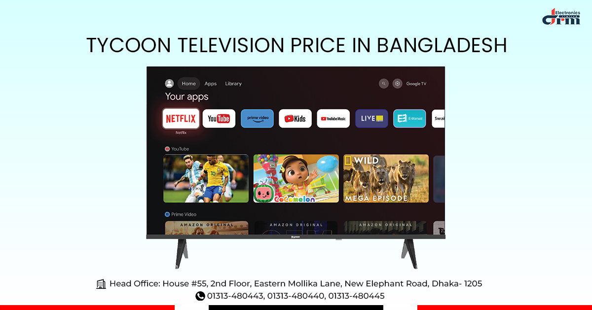 Buy Tycoon Smart Televisions Online at the Best Price in Bangladesh.